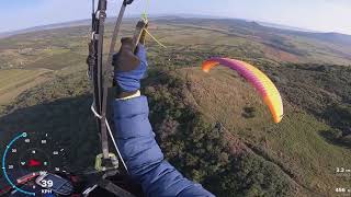 Soaring near to Balaton lake ( Csobánc Okt 1.)