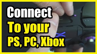 How to Connect Victrix Pro BFG Controller to PS4, PS5, Xbox or PC (Wired or Wireless dongle)