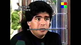 Diego Maradona apoya a los jubilados y maestros 1994 V-04525