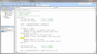 Formatting VBA Programs