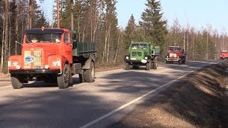 Veteraanikuorma autoseuran kevätajo 2014