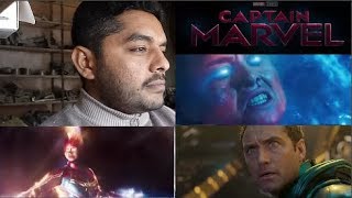 Marvel Studios Captain Marvel Big Game TV Spot super bowl trailer reaction by WRR