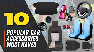 Top 10 Most Popular Car Accessories in 2021 👍  Amazon Car Must Haves ✅