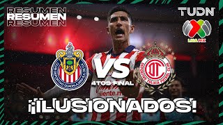 Resumen | Chivas vs Toluca | CL2024 - Liga Mx 4tos de Final - IDA  | TUDN