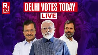 Republic Tv LIVE: 19.95% Voter Turnout Recorded Till 11 AM | Delhi Election 2025 | Highlights