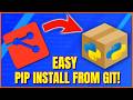 Easy Pip Install from Git — No More Python Package Nightmares