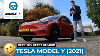 Tesla Model Y (2021) REVIEW - Van A tot Z uitgelegd - AutoRAI TV