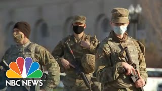 Heightened Security In Washington Ahead Of Inauguration | NBC Nightly News