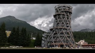 Walking around Štrbské Pleso and up to Tatras Tower