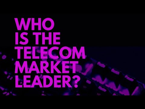 Who is the market leader in the telecom sector? @mannasuvajit