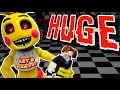 Roblox FNAF but the ANIMATRONICS are GIANT...