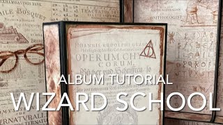 Wizard School Album using Vectoria Designs Digi Kit