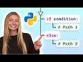 Python Booleans and Conditionals - Visually Explained