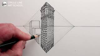 How to Draw The Flatiron Building Fast