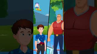 Greedy Shopkeeper | Lobhi dukandar | #Shorts 1  | Hindi Stories for kids | Wow Kidz Shorts #JP