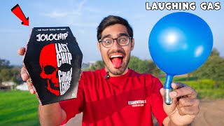Trying Laughing Gas With Jolochip🥵😂 | Will I Cry OR Laugh?