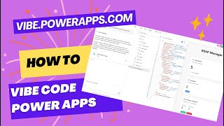 How to Vibe Code Power Apps