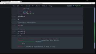 Python Dunder methods and operator overloading [3.6]