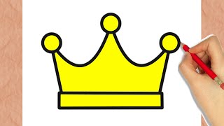 Como Desenhar uma Coroa (Passo a Passo)