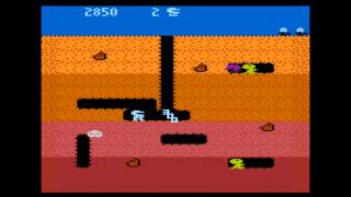 Dig Dug for the Atari 8-bit family