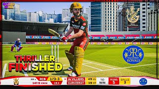 Mr. 360's Superman 55*(22) IPL 2020 | RCB Vs RR | AB De Villiers fantastic innings Recreated |