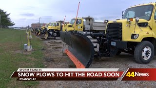 Evansville gears up for snowstorm with plow crews ready