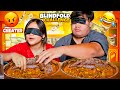 BLINDFOLD CHALLENGE WITH 2B WINNER GET $5000 | 2B CHEATED😡| EATING DHIDO WITH MASU |