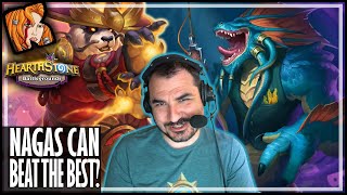 NAGAS CAN TOP THIS META?! - Hearthstone Battlegrounds