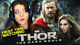 THOR: THE DARK WORLD (2013) MOVIE REACTION!! First Time Watching!