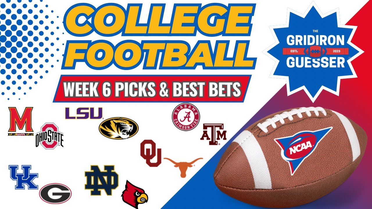 Best College Football Picks For Week 6: Bold Predictions & Best Bets ...