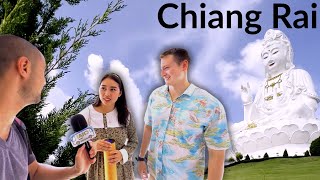 ⁉️ Right NOW in Chiang Rai| Street interview in Thailand. Why CHIANG RAI?