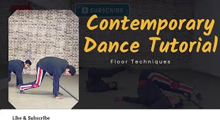 Contemporary Dance Floor Techniques Tutorial | Sizzable School Of Dance | Dance Tutorial