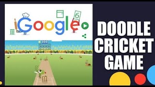 How To Play Doodle Cricket On Google | Google cricket game | Google Games free online