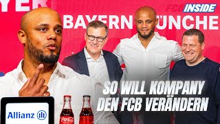 So will Vincent Kompany den FC Bayern verändern! | FCBinside Headlines