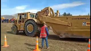 Vintage Caterpillar \u0026 Terex/Euclid heavy equipment at Wheels at Wanaka