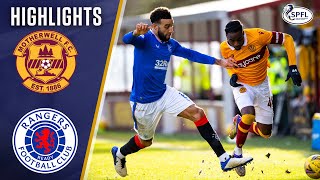 Motherwell 1-1 Rangers | Points Shared in Hard Fought Match | Scottish Premiership