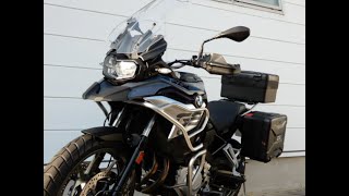 BMW　Motorrad認定中古車紹介ですNo.11。2019 F750GSスタンダート　ステレオメタリックマット。【売約済み】