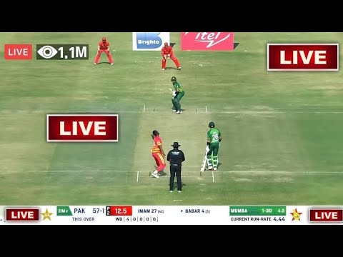 Pakistan Vs Zimbabwe Today 4th Odi Live || Pak Vs Zim Match Time Table ...