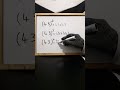 la matematica è molto facile shortvideo math maths mathematics shorts short