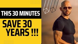 Unlock 30 Years of Life:Andrew Tate  Life-Changing 30-Minute Motivational Speech Reviewed & Analyzed