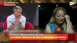 La fuerte denuncia de una ex empleada de Wanda Nara │LPELDM│ 31-01-25