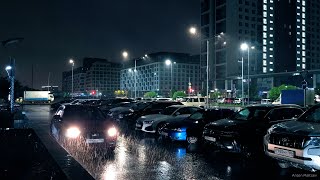 Тюмень. Лето 2024. Дождливый вечер | Европейский микрорайон | Rainy Night | Cinematic Video