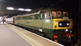 LSL 47501 (D1944) T\u0026T 47593 departing Peterborough 6/4/19