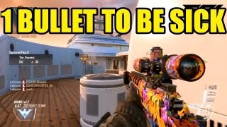1 bullet to be sick #20 | Triple HS, quad, triple FFA | Black ops 2