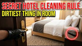 What Hotel Housekeeping Actually Cleans (And What They Never Touch)