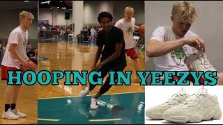 PLAYING 1v1 IN YEEZYS!