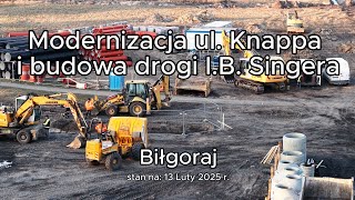 Biłgoraj - modernizacja ul. Knappa i budowa drogi I.B. Singera