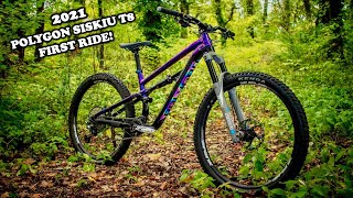 NEW BIKE BUILD AND TEST RIDE!  2021 Polygon Siskiu T8