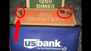 (RISKY) BANK DUMPSTER DIVE! MONEY BAG AND SAFE KEY FOUND!!