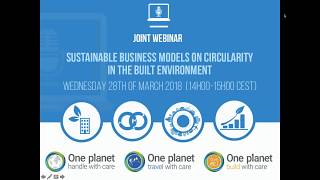 Webinar: Sustainable Business Models on Circularity in the Built Environment
